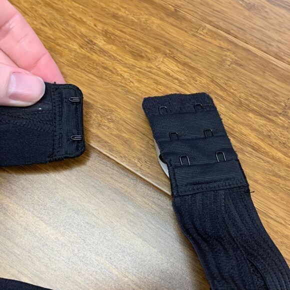 Maidenform Strapless‎ Bra SE1102 Size 34B Black Lace Push-up Underwire Multiway - Picture 5 of 5